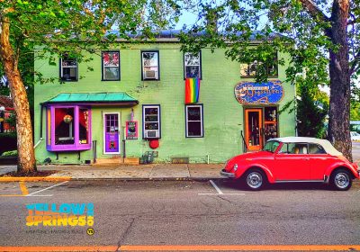 Downtown Yellow Springs Ohio