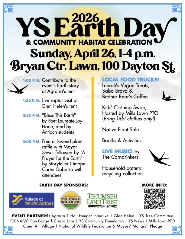 Yellow Springs Earth Day And Community Habitat Celebration 3 2026EarthDayFlyer P2 3
