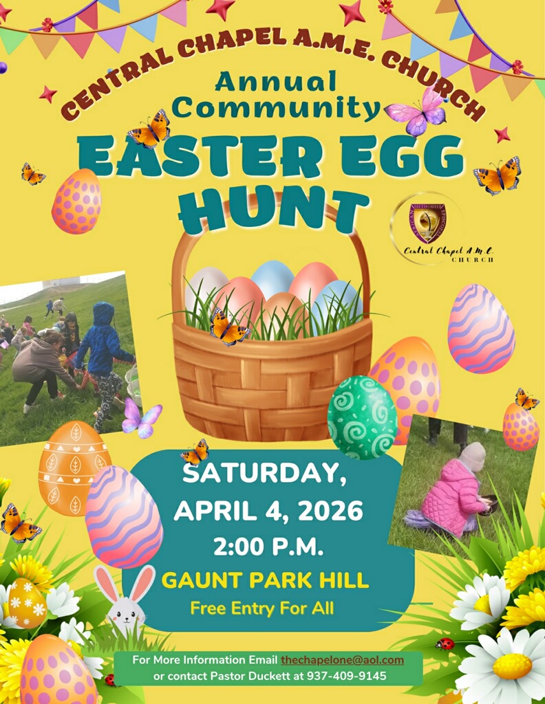 Central Chapel A.M.E. Church Annual Community Easter Egg Hunt