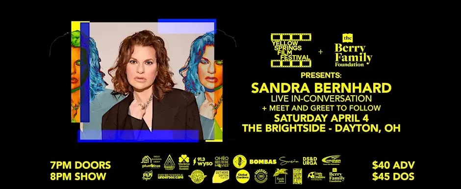 YSFF Mini-Fest Presents: IN CONVERSATION with SANDRA BERNHARD