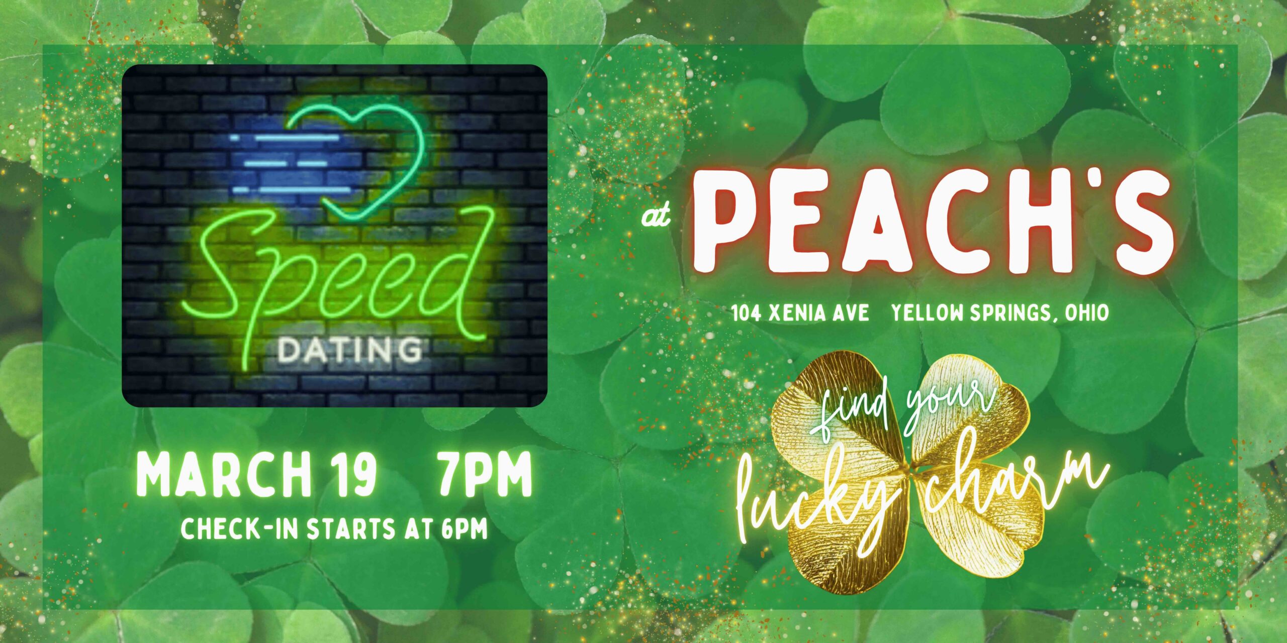 Speed Dating at Peach's Grill