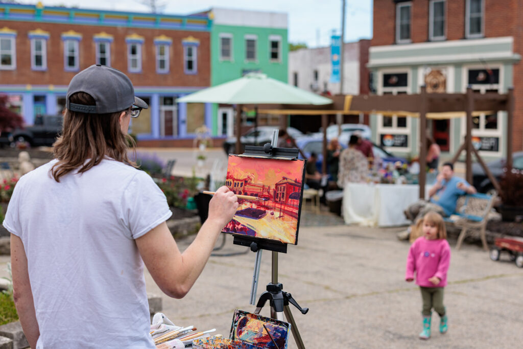 Art Stroll 7 Karl Yost Photography Yellow Springs Art Stroll Travis