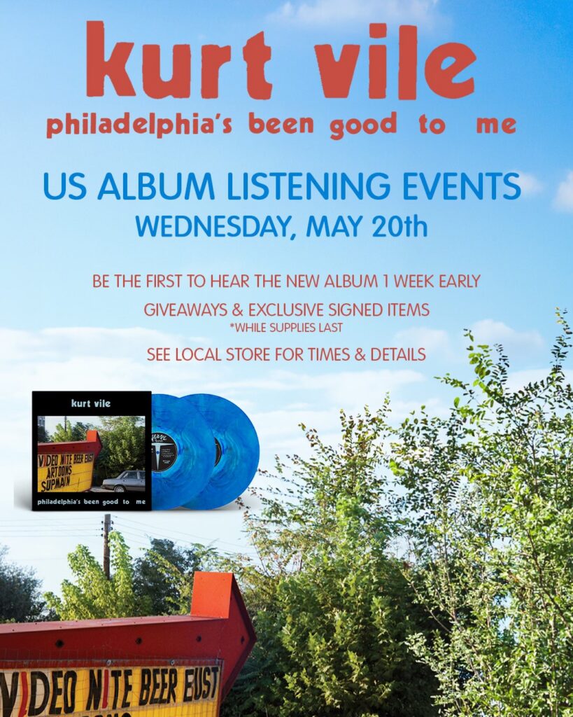 Kurt Vile Philadelphia's Been Good To Me Early Listening Event at Toxic Beauty Records 2 Kurt Vile at Toxic Beauty Records