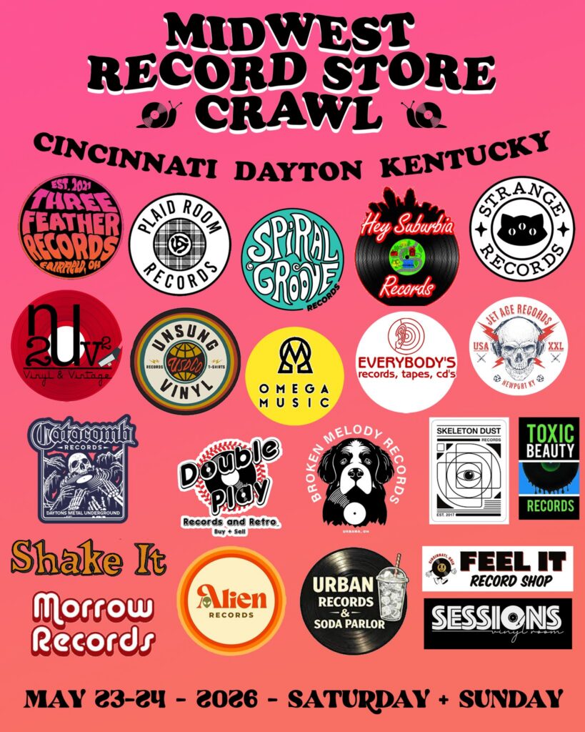Midwest Record Store Crawl at Toxic Beauty Records and Poster Gallery 2 Midwest Record Store Crawl