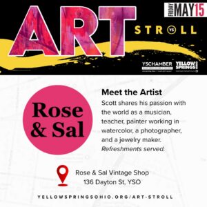 YS Art Stroll - Friday, May 15 5 Rose Sal Art Stroll