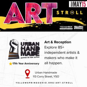 YS Art Stroll - Friday, May 15 8 Urban Handmade Art Stroll