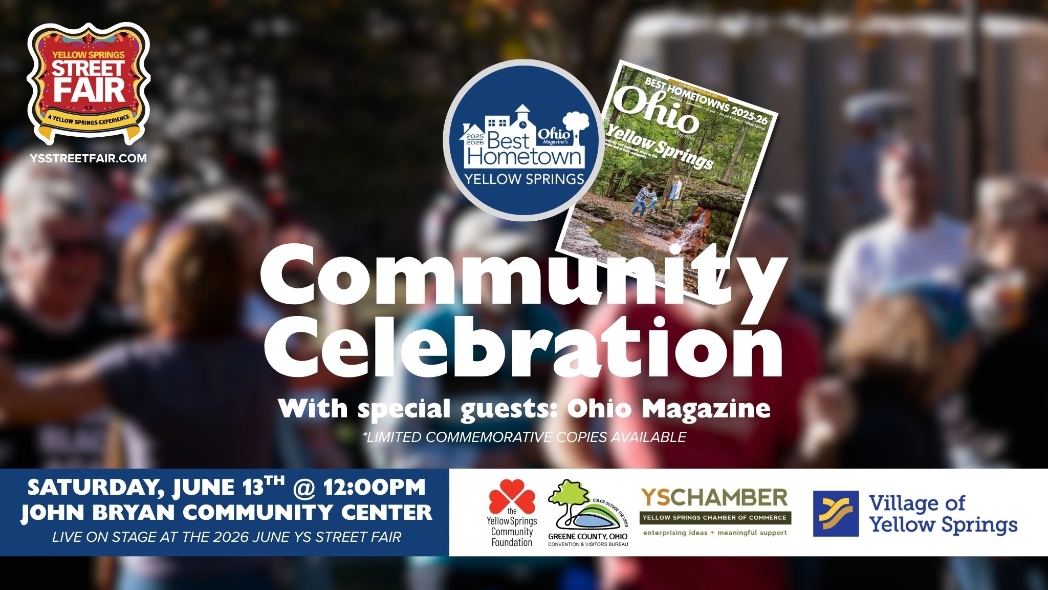 Ohio Magazine Best Hometowns Yellow Springs Community Celebration