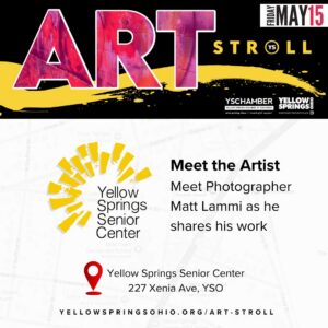 YS Art Stroll - Friday, May 15 11 YS Senior Center Art Stroll