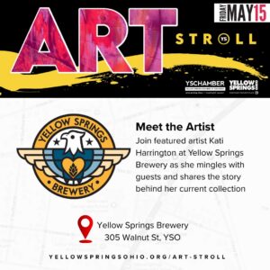 YS Art Stroll - Friday, May 15 14 Yellow Springs Brewery Art Stroll