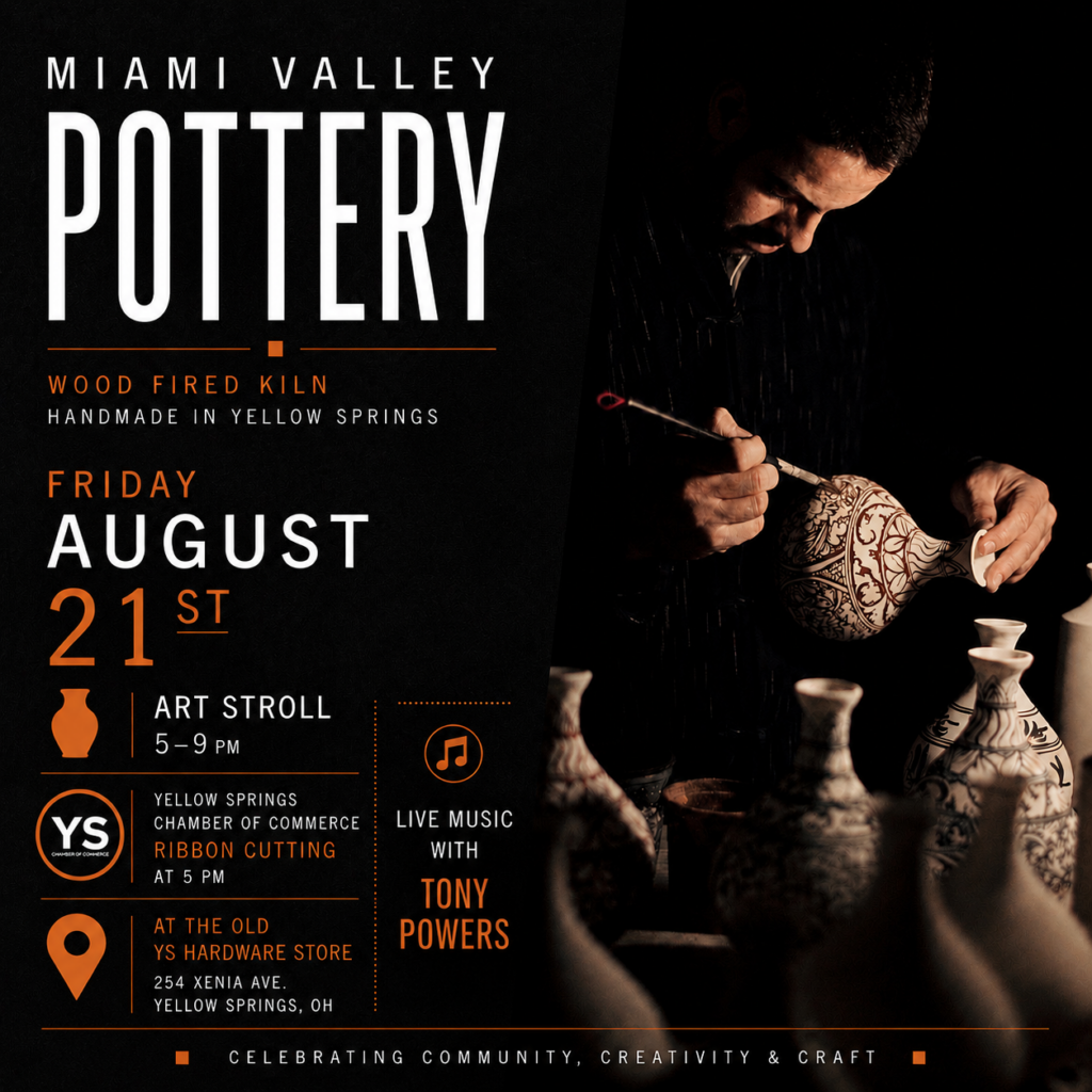 Ribbon Cutting Miami Valley Pottery 5pm