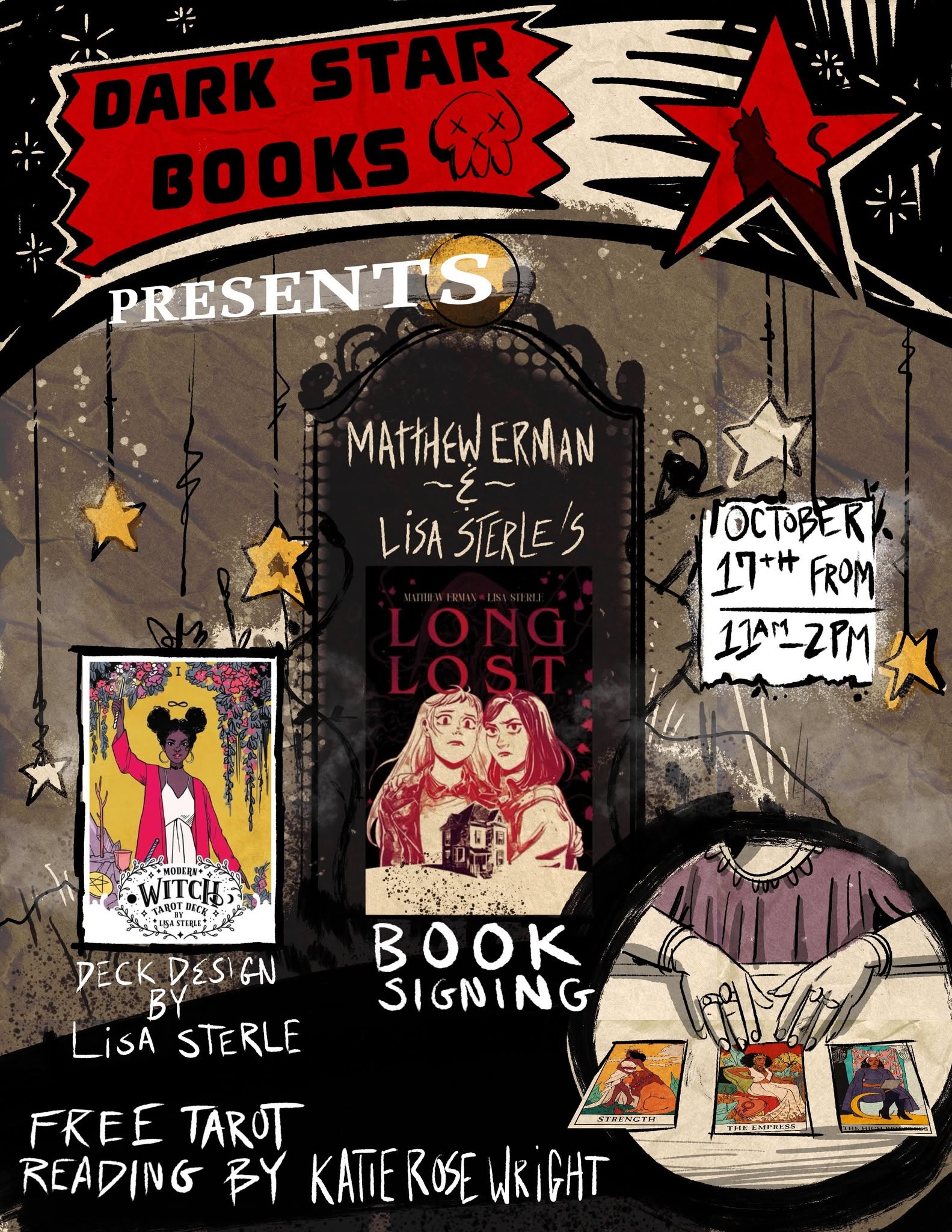 Matthew Erman and Lisa Sterle's "Long Lost" Book Signing at Dark Star Books