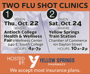 Flu Shot Clinic hosted Yellow Springs Pharmacy